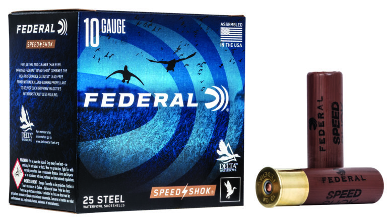 Federal WF107T Speed-Shok  10Gauge 3.50" 1 1/2oz TShot 25 Per Box/10 Case