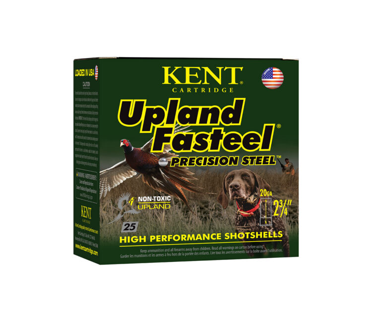 Kent Cartridge K202US245 Upland Fasteel  20Gauge 2.75" 7/8oz 5Shot 25 Per Box/10 Case