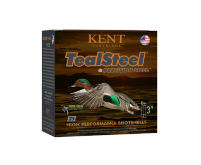 Kent Cartridge KTS123365 TealSteel Precision Steel 12Gauge 3″ 1 1/4oz 5Shot 25 Per Box/10 Case