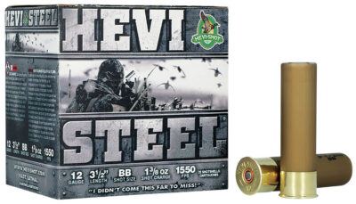 Hevi Shot Hevi Steel Load 12 ga. 3.5 in. 1 3/8 oz. BB Shot 25 rd.