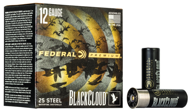 Federal Premium Black Cloud Waterfowl Shotgun Ammo 12 ga. 3 in. 1 1/4 oz. 1 Shot 25 rd.