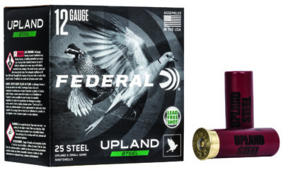 Federal USH126 Upland Field & Range 12Gauge 2.75" 1 1/8oz 6Shot 25 Per Box/10 Case