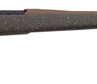 Weatherby MWL01N65RWR6B Mark V Weathermark LT 6.5 Wthby RPM 4+1 24" Barrel/Rec. w/Flat Dark Earth Cerakote Finish, Flat Dark Earth Speckled Green Fixed Monte Carlo Fiberglass Stock