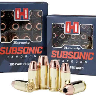 Hornady 91369 Subsonic Handgun 40S&W 180gr Hornady XTP Subsonic 20 Per Box/10 Case
