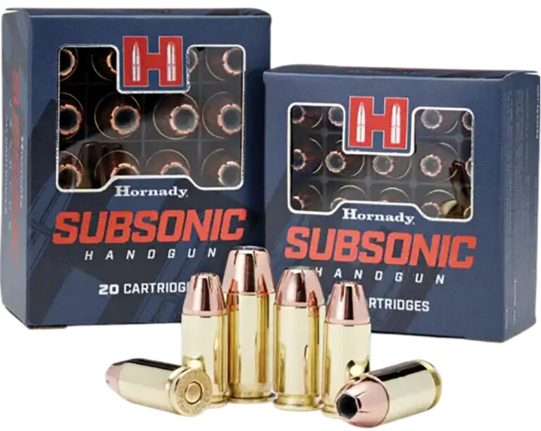 Hornady 91369 Subsonic Handgun 40S&W 180gr Hornady XTP Subsonic 20 Per Box/10 Case
