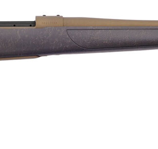 Weatherby VWB256RR4T Vanguard Weatherguard Bronze 25-06 Rem 5+1 24" Barrel/Rec. w/Burnt Bronze Cerakote Finish, Bronze Webbed Black Fixed Monte Carlo Synthetic Stock