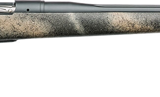 Bergara Rifles BPR3365 Premier Highlander 6.5 Creedmoor 4+1 24" Sniper Gray Cerakote Fluted Barrel, Sniper Gray Cerakote 416 Stainless Steel Receiver, Woodland Camo Grayboe Stock