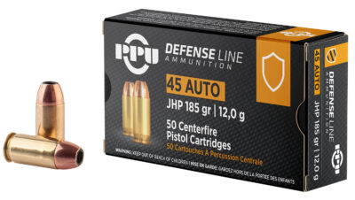 PRIVI 45 Auto JHP 185GR 50BX