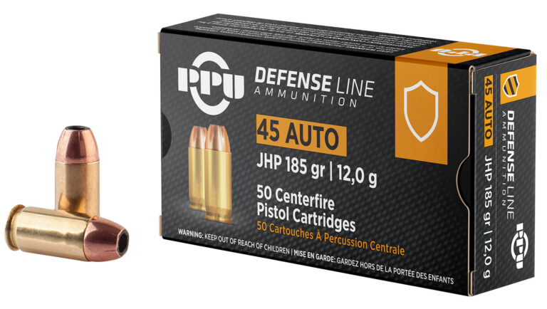 PRIVI 45 Auto JHP 185GR 50BX