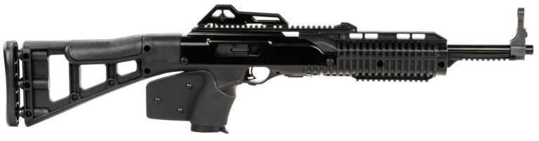 Hi-Point 3895TSCA 3895TS Carbine *CA Compliant 380 ACP Caliber with 16.50" Barrel, 10+1 Capacity, Black Metal Finish, Black All Weather Skeletonized Stock & Black California Paddle Grip Right Hand