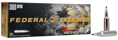 Federal P300WSMTA1 Premium Terminal Ascent 300WSM 200gr 20 Per Box/10 Case