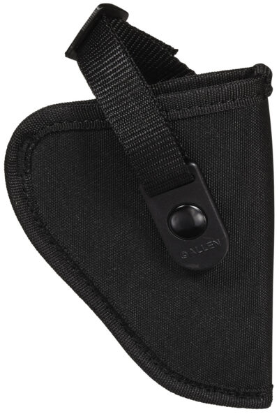 Allen 44800 Cortez  Size 00 OWB Style Black Polyester, Adjustable Strap & Belt Loop Mount Type fits 2-3″ Barrel Small-Medium DA Revolver Right Hand