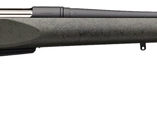 Winchester Guns 535732290 XPR SR 308 Win Caliber with 3+1 Capacity, 22" Threaded Barrel, Black Perma-Cote Metal Finish & Black Webbed Green Grayboe Renegade Long Range Stock Right Hand (Full Size)