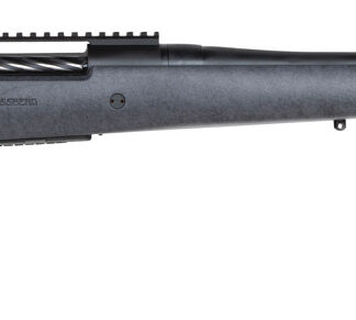 Mossberg 28102 Patriot Long Range Hunter 300 Win Mag Caliber with 3+1 Capacity, 24" Threaded/Fluted Barrel, Matte Blued Metal Finish & Sniper Gray Fixed Monte Carlo Stock Right Hand (Full Size)