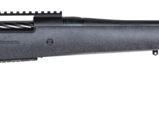 Mossberg 28104 Patriot Long Range Hunter 6.5 PRC Caliber with 4+1 Capacity, 24" Threaded/Fluted Barrel, Matte Blued Metal Finish & Sniper Gray Fixed Monte Carlo Stock Right Hand (Full Size)