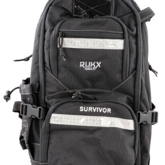 Rukx Gear ATICTSURB Survivor Backpack Black 600D Polyester