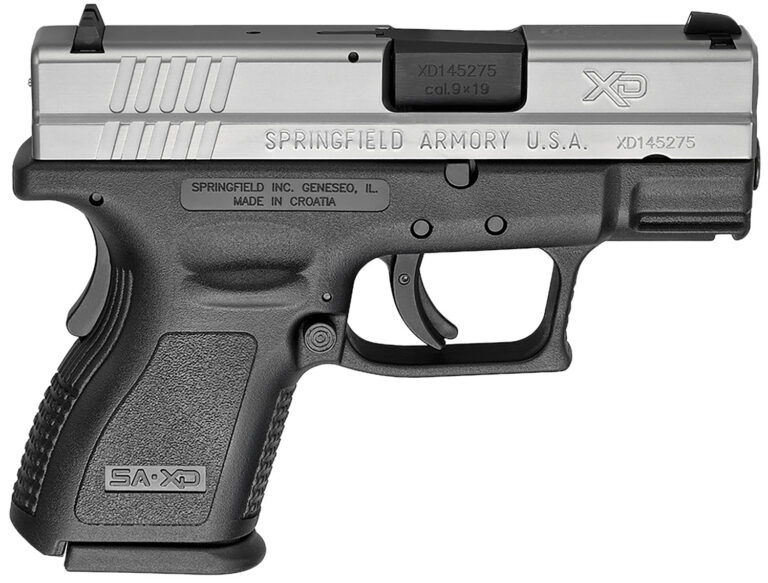 SPR XD 9MM 3 SUBCOMPACT ESSENTIALS BITONE CA LEG