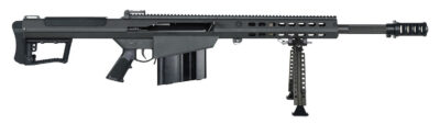 Barrett 18062 M107A1  50 BMG 20" 10+1 Black Cerakote Black Fixed w/Sorbothane Recoil Pad Stock Black Polymer Grip