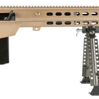 Barrett 18065 M107A1 50 BMG 29" 10+1 Flat Dark Earth Cerakote Flat Dark Earth Fixed with Sorbothane Recoil Pad Stock Black Polymer Grip