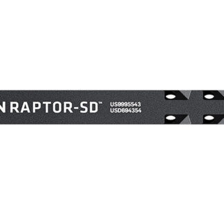 Radian Weapons R0006 Raptor SD Ambi Charging Handle, Black, Gas Ported Shaft, Fits Mil-Spec AR-15/M16 Platform