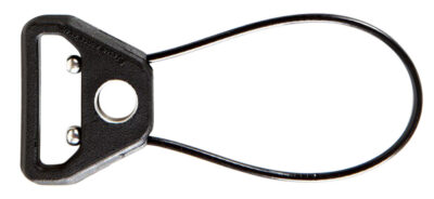 MOLDED UNIVERSAL WIRE LOOP MOLDED UWL  2.75   WIRE LENGTH BLACK