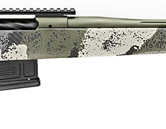 Springfield Armory BAW92265CMG Model 2020 WayPoint  6.5 Creedmoor 5+1 Cap 22" Mil-Spec Green Cerakote Rec/Barrel Evergreen Camo Carbon Fiber Hybrid Profile with M-LOK Stock Right Hand (Full Size)