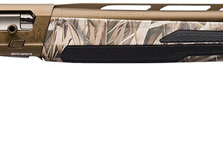 Browning 011705205 Maxus II Wicked Wing 12 Gauge 3.5" 4+1 (2.75") 26" Barrel, Burnt Bronze Cerakote Finish, Mossy Oak Shadow Grass Habitat Stock w/Overmolded Grip Panels