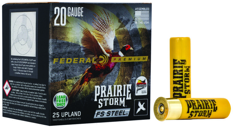 Federal PFSX207FS3 Premium Prairie Storm FS 20Gauge 3" 7/8oz 3Shot 25 Per Box/10 Case