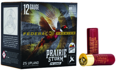 Federal Premium Prairie Storm Shotgun Ammo 12 ga. 3 in. 1 5/8 oz. 5 Shot FS Lead 25 rd.