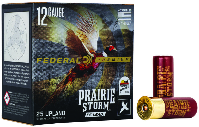 Federal PFX154FS4 Premium Prairie Storm FS 12Gauge 2.75" 1 1/4oz 4Shot 25 Per Box/10 Case
