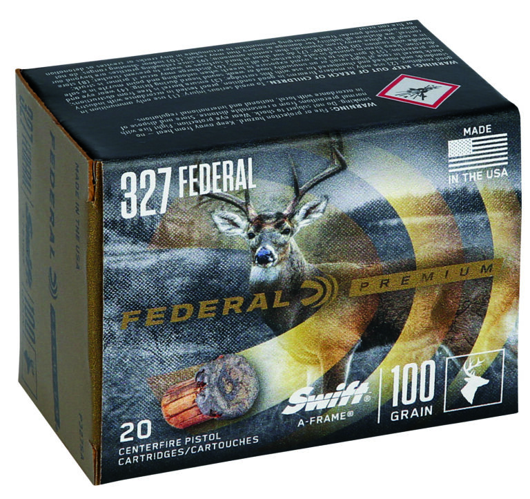 Federal P327SA Premium  327FederalMag 100gr Swift A Frame 20 Per Box/10 Case