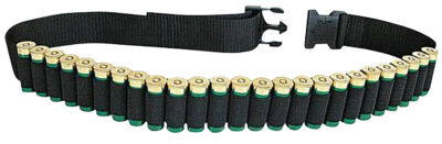Allen 211 Shotgun Shell Belt  Black Cordura 25rd Shotgun Waist Mount