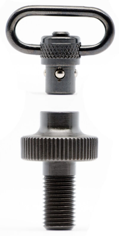 GrovTec US Inc GTSW308 Mag Cap  Shotgun 1" Push Button Black Oxide Mossberg 500 12 Gauge Steel