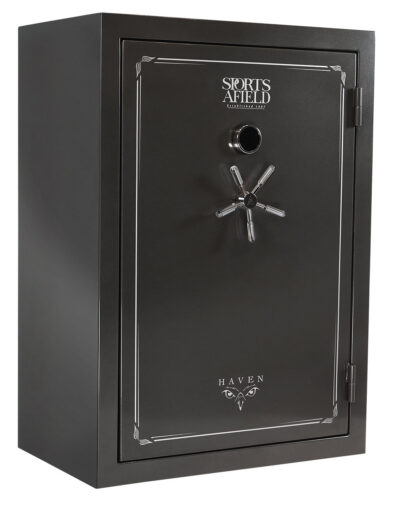 Sports Afield SECSA5942HX Haven  Electronic Keypad/Key Entry Dark Gray Metallic Steel Holds 48 + 8 59″ H x 42″ W x 26″ D Fireproof- Yes
