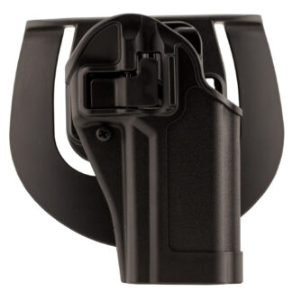 Blackhawk 410561BKR Serpa CQC  OWB Size 61 Matte Black Polymer Belt Loop/Paddle Fits Sig P250/P320 Right Hand