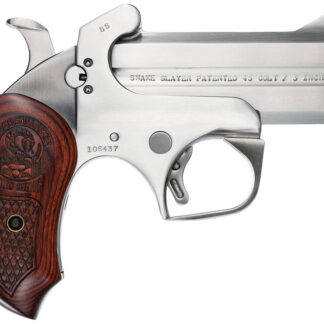 Bond Arms BASS Snakeslayer Original 45 Colt (Long Colt) 410 Gauge 2rd Shot 3.50" Stainless w/Rosewood Grips