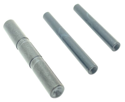 Cross Armory CRG5PSBK 3 Pin Set Dimpled Compatible w/Glock 17/19/26/34 Gen5 Black Steel