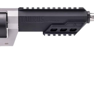Taurus 2460105RH Raging Hunter 460 S&W Mag 5rd 10.50" Matte Black Oxide Barrel & Cylinder Matte Stainless Steel Frame Black Rubber with Integrated Cushion Insert Grip