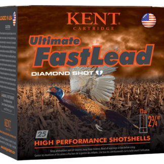 Kent Cartridge K122UFL426 Ultimate Fast Lead 12Gauge 2.75" 1 1/2oz 6Shot 25 Per Box/10 Case