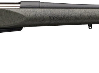 Winchester Guns 535732299 XPR SR 6.8 Western Caliber with 3+1 Capacity, 24" Threaded Barrel, Black Perma-Cote Metal Finish & Black Webbed Green Grayboe Renegade Long Range Stock Right Hand (Full Size)