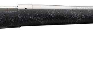 Winchester Guns 535242299 Model 70 Extreme Weather 6.8 Western Caliber with 3+1 Capacity, 24" Barrel, Matte Stainless Metal Finish & Gray Webbed Black Fixed Bell & Carlson Stock Right Hand (Full Size)