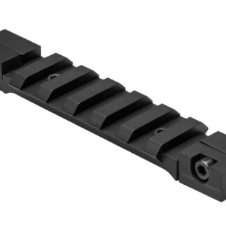 NcStar MAD38PS 3/8 Dovetail to Picatinny Adapter  Black Anodized