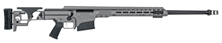 Barrett 18489 MRAD  300 Win Mag 26" 10+1 Gray Gray Folding with Adjustable LOP Stock Black Polymer Grip Right Hand