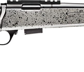 Bergara Rifles BMR001 BMR  Full Size 22 LR 5+1/10+1 18" Matte Blued Steel Threaded Barrel & Drilled & Tapped Steel Receiver, Fixed Gray/Black Speckled Synthetic Stock