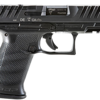 Walther Arms 2851229 PDP Compact Optic Ready 9mm Luger 4" 15+1 Black Black Steel Slide Performance Duty Textured Black Polymer Grip