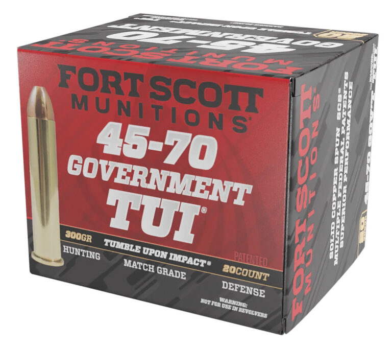 Fort Scott Munitions Rifle Ammo 45-70 GOVT. 300 gr. TUI 20 rd.