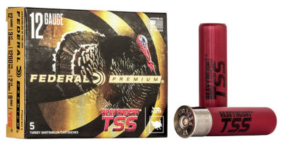 Federal PTSSX191F9 Premium Turkey Heavyweight TSS 12Gauge 3.50″ 2 1/4oz 9Shot 5 Per Box/50 Case