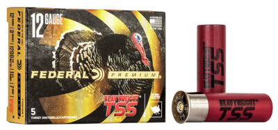 Federal PTSSX193F7 Premium Turkey Heavyweight TSS 12Gauge 3″ 1 3/4oz 7Shot 5 Per Box/50 Case