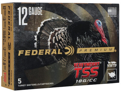 Federal PTSSX197F79 Premium Turkey Heavyweight TSS 12Gauge 3″ 2oz 7/9Shot 5 Per Box/50 Case