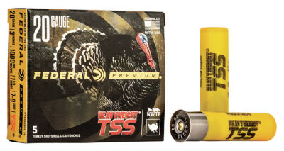 Federal PTSSX295F79 Premium Turkey Heavyweight TSS 20Gauge 3″ 1 5/8oz 7/9Shot 5 Per Box/50 Case